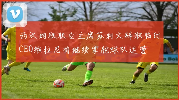 西汉姆联联合主席苏利文辞职临时CEO维拉尼将继续掌舵球队运营